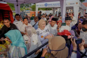 Tinjau Pasar Murah di Lampung Tengah, Wagub Jihan Pastikan Stok Pangan Aman dan Harga Terjangkau