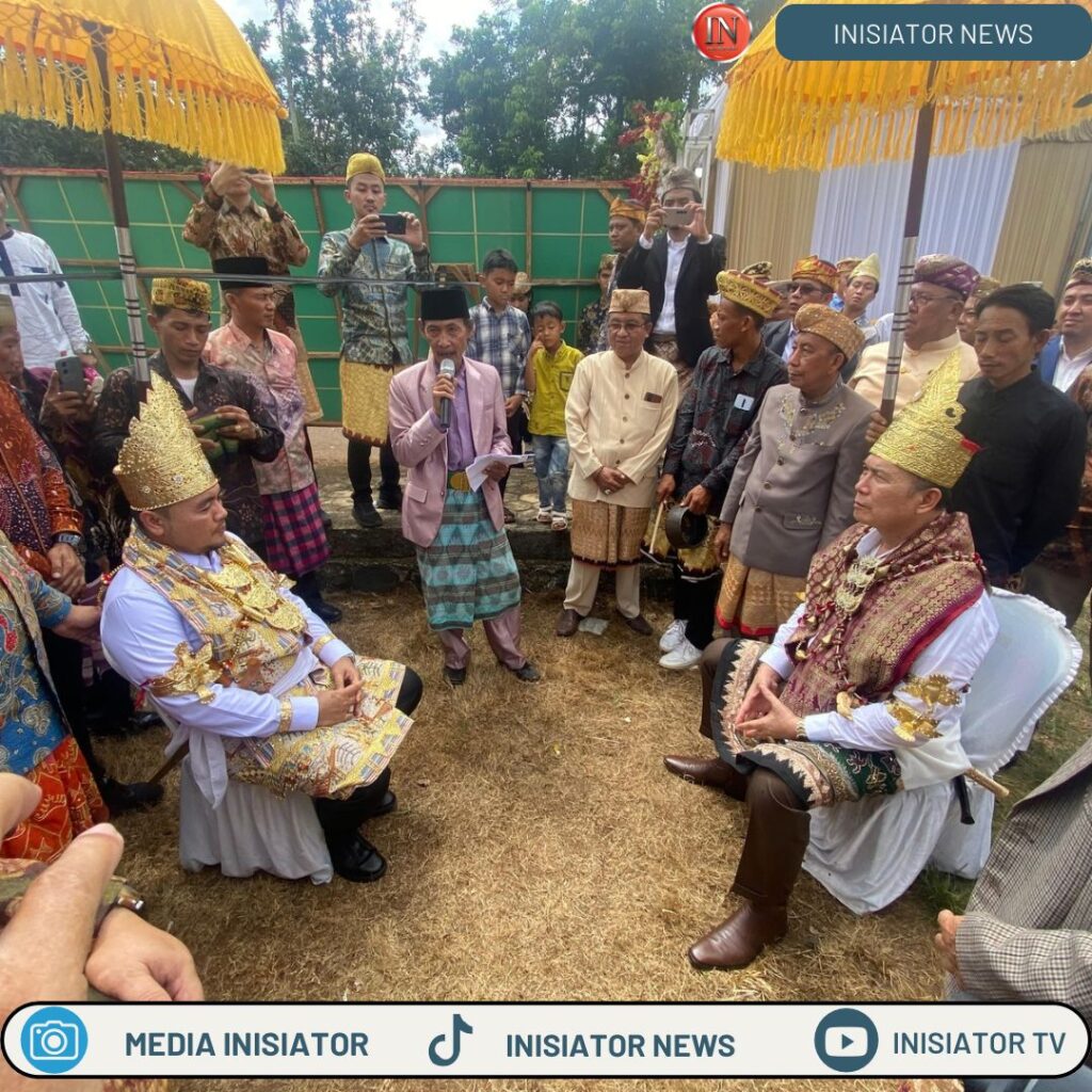 Ketua KPU RI Mochammad Afifudin Resmi Jadi Bagian Masyarakat Buay Selagai Lamtim