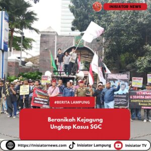 Aliansi Lsm Lampung Pertanyakan Keberanian Kejagung guna Usut Sugar Group