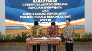 Harga Gabah Terkendali, Gubernur Lampung Apresiasi Sinergi Forkopimda dan TNI