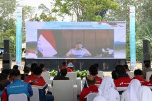 Presiden Prabowo Resmikan Pembangunan dan Pengoperasian Proyek Energi Terbarukan Gunung Tiga Ulubelu Tanggamus