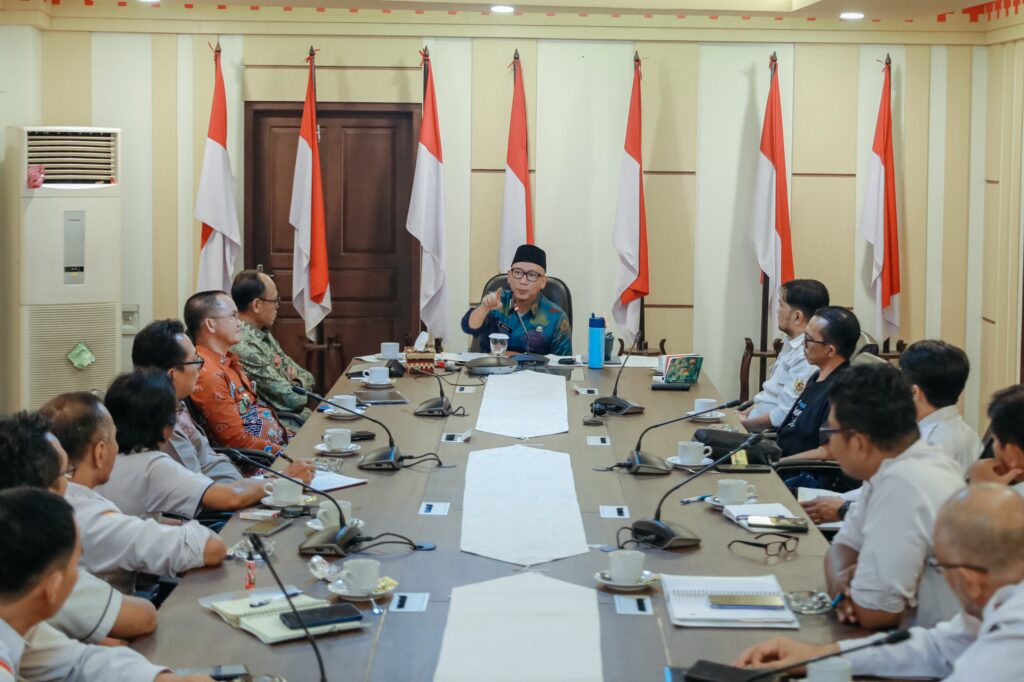 Terima Kunjungan Kerja Koordinator TPP Kemendes PDT se-Provinsi Lampung