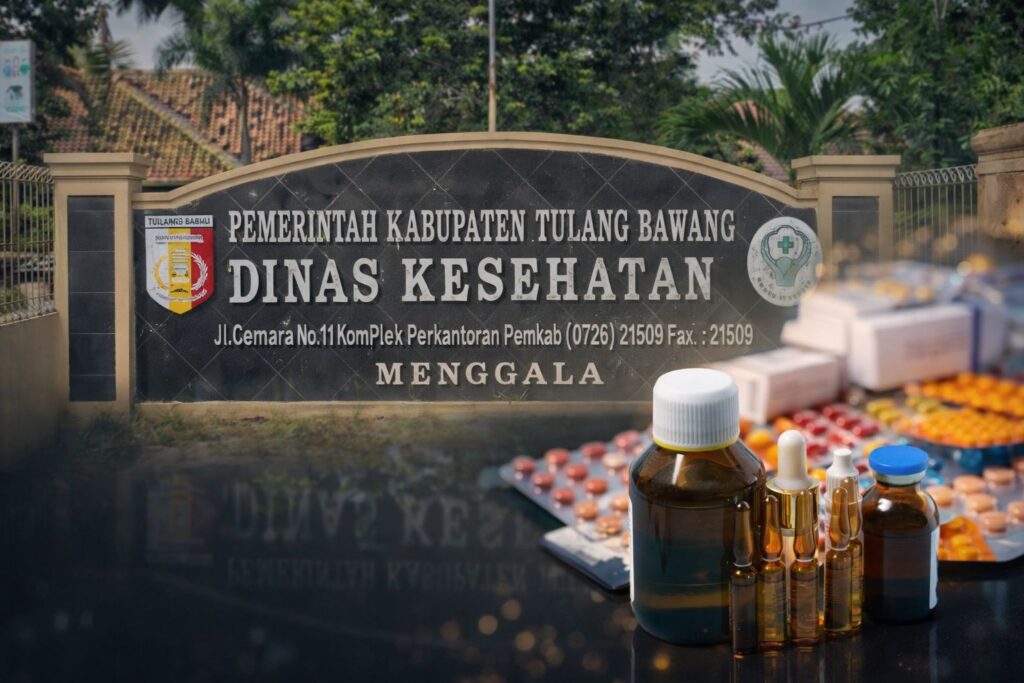 Konspirasi Perampokan Miliaran Anggaran Obat dan Makanan Dinkes Tuba Disoal