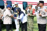 Walikota Bandar Lampung Sambut Kedatangan Presiden Prabowo